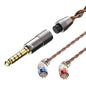 CVJ VS400 Interchangeable Audio Plug Oxygen-Free Copper Headphone Upgrade Cable, Style: 4.4mm 0.75mm