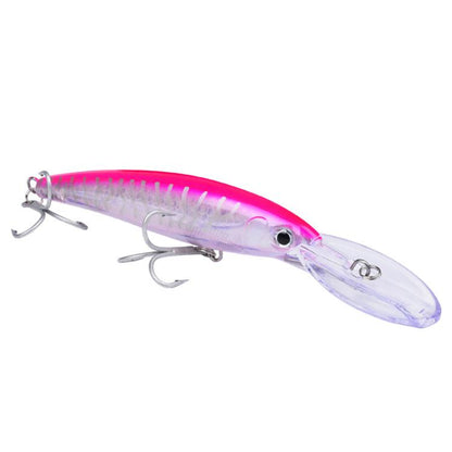 PROBEROS DW627 Long-Distance Casting Large Minnow Lure Fishing Bionic Bait, Style: D(22.5cm/75g)