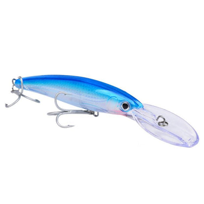 PROBEROS DW627 Long-Distance Casting Large Minnow Lure Fishing Bionic Bait, Style: E(17cm/32g)