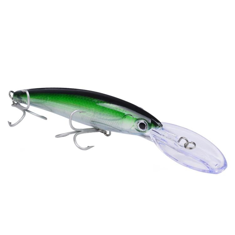 PROBEROS DW627 Long-Distance Casting Large Minnow Lure Fishing Bionic Bait, Style: H(19.5cm/50g)