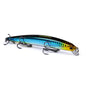 Leurre de type minnow PROBEROS DW622 12,5 cm-16g pour pêche en mer polyvalente, appât dur bionique en plastique (D)