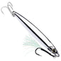 30g PROBEROS LF144 Zinc Alloy Lure Long-Distance Casting Fast-Draw Spanish Mackerel Mirror Bait(Silver)