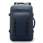 BANGE BG-3055 Men Large Capacity Shoulder Bag Expanded Capacity Business Travel Backpack(Blue)