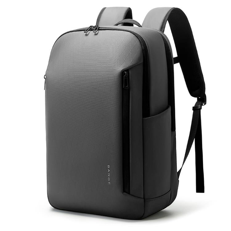 BANGE BG-3057 Large Capacity Men Business Work Lightweight Computer Backpack(Gray)