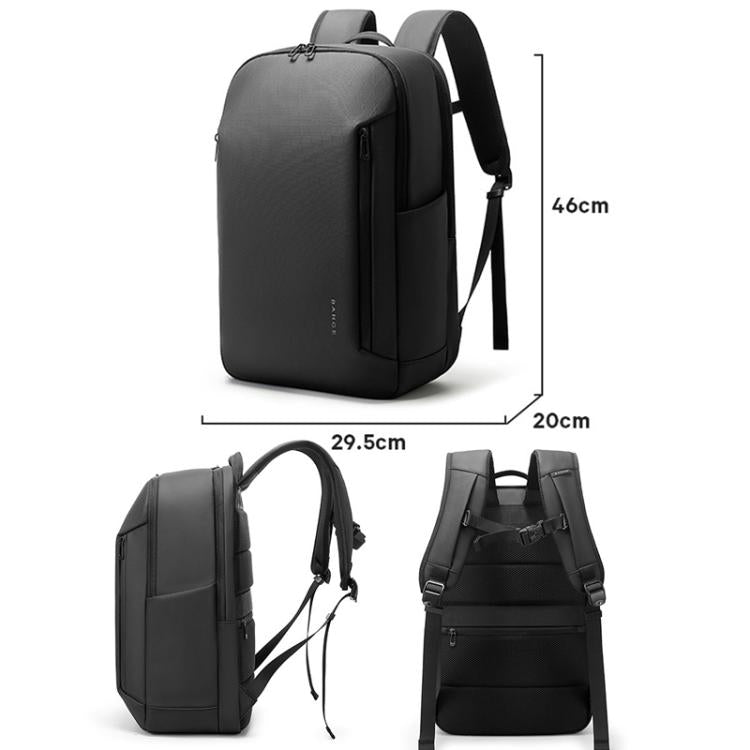 BANGE BG-3057 Large Capacity Men Business Work Lightweight Computer Backpack(Blue)