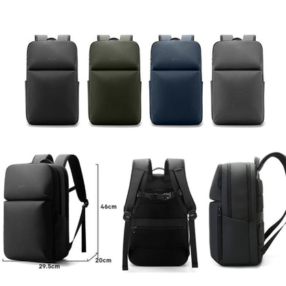 Sac à bandoulière pour ordinateur BANGE BG-3065 grande capacité pour homme (Bleu)