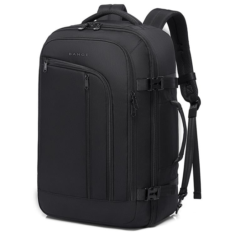 BANGE BG-1916 Men Backpack Large Capacity Shoulder Computer Bag(Black)