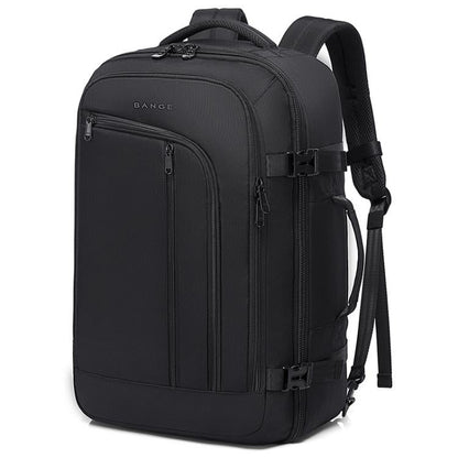 BANGE BG-1916 Men Backpack Large Capacity Shoulder Computer Bag(Black)