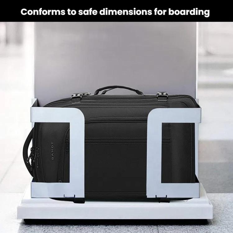 BANGE BG-1916 Men Backpack Large Capacity Shoulder Computer Bag(Black)