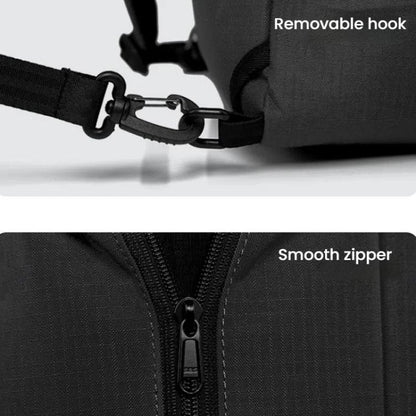 BANGE BG-1916 Men Backpack Large Capacity Shoulder Computer Bag(Black)