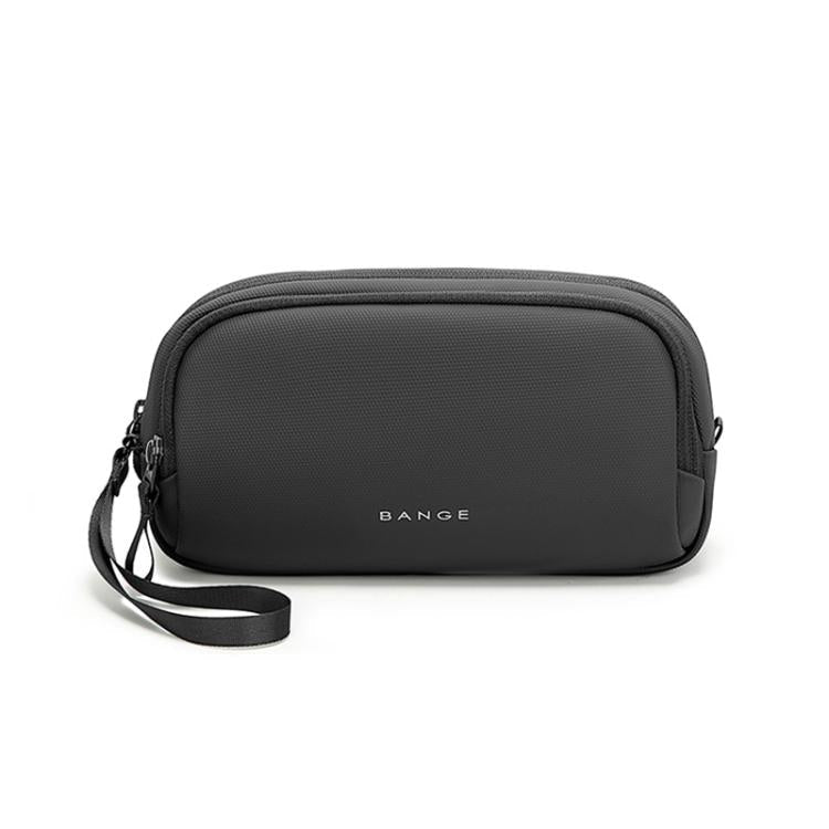 BANGE 3067 Travel Digital Storage Bag Multi-compartment Data Cable Daily Business Trip Handbag(Black)