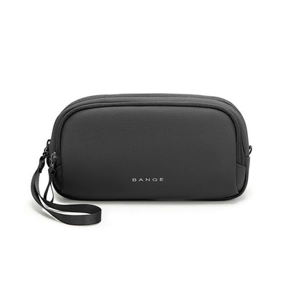 BANGE 3067 Travel Digital Storage Bag Multi-compartment Data Cable Daily Business Trip Handbag(Black)