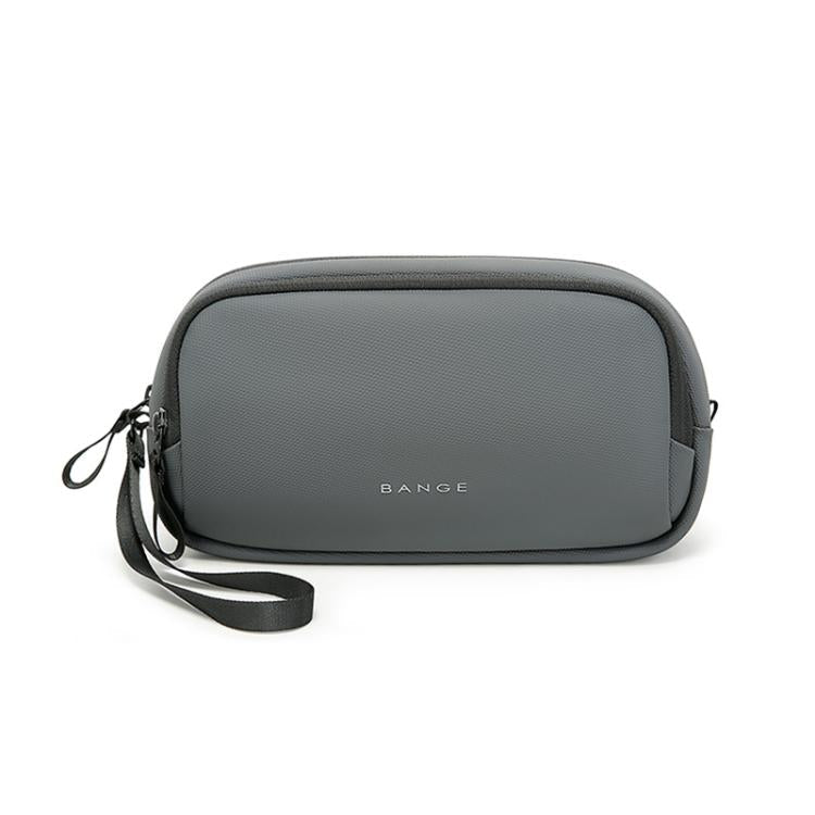 BANGE 3067 Travel Digital Storage Bag Multi-compartment Data Cable Daily Business Trip Handbag(Gray)