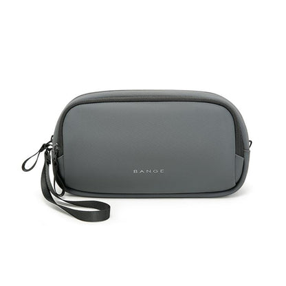 BANGE 3067 Travel Digital Storage Bag Multi-compartment Data Cable Daily Business Trip Handbag(Gray)