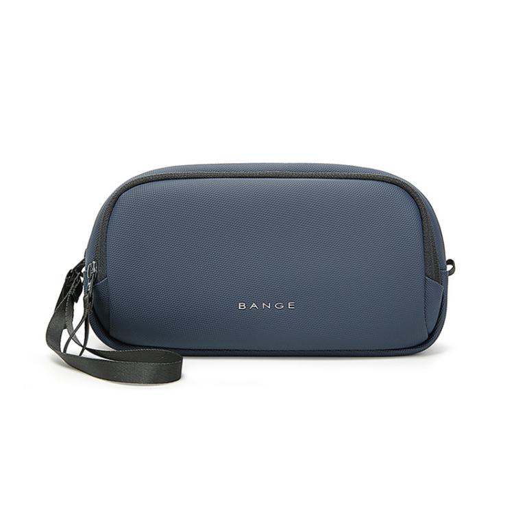 BANGE 3067 Travel Digital Storage Bag Multi-compartment Data Cable Daily Business Trip Handbag(Blue)