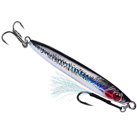 100G PROBEROS LF153 3D Fast Twitch Sea Fishing Road Runner Lure Long Casting Quick Sinking False Bait(D)