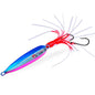 150G PROBEROS LF159 Luminous Bearded Squid Hook Slow Cranking Road Runner Iron Plate Bionic False Bait(D)