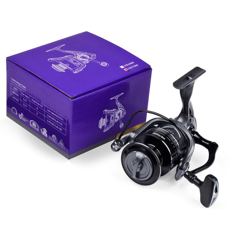 PROBEROS ME6000 LUYA Spinning Reel Sea Long Casting CNC Metal Swing Arm Fishing Reel