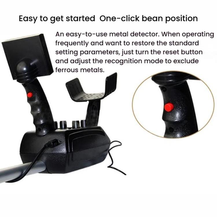 Goint MD-5008 Underground Metal Detector Handheld Dual Probe Plate Detector Gold Treasure Hunter