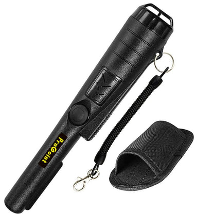 Goint IP67 Waterproof Handheld Metal Detector Outdoor Archaeological Treasure Hunter Security Detector(Black)