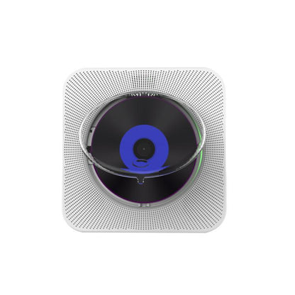 Kecag KC-807 Wall-mounted Home Retro Bluetooth CD Player, Spec: AU Plug(White)