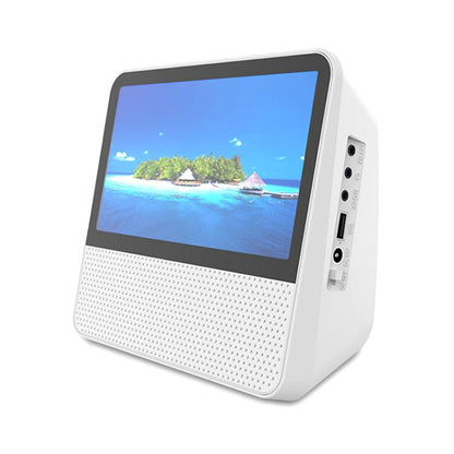 Kecag KC-906 Home Portable Mobile DVD Player VCD Video Player, Spec: US Plug(White)