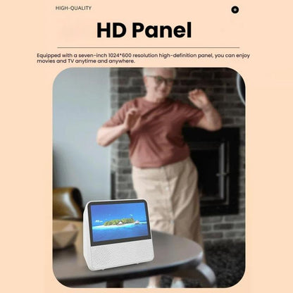 Kecag KC-906 Home Portable Mobile DVD Player VCD Video Player, Spec: UK Plug(White)