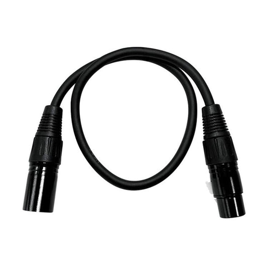 VEGGIEG Male to Female Microphone Stereo Microphone Cable Amplifier XLR Balanced Copper Cannon Audio Cable, Length: 8m(Black)