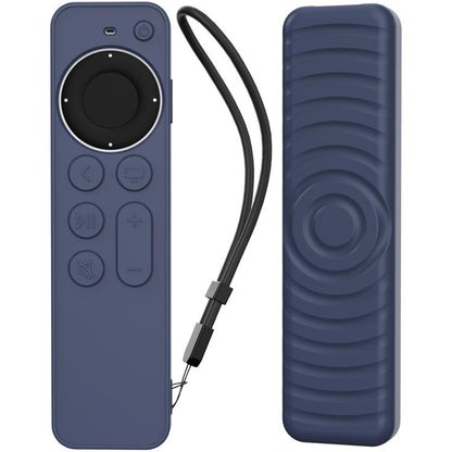 For Apple TV Siri Remote 2 / 3 AhaStyle PT167 Remote Control Silicone Protective Case(Blue)
