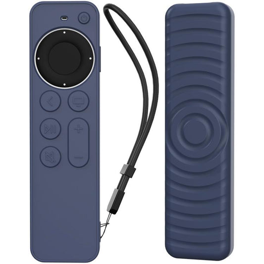 For Apple TV Siri Remote 2 / 3 AhaStyle PT167 Remote Control Silicone Protective Case(Blue)