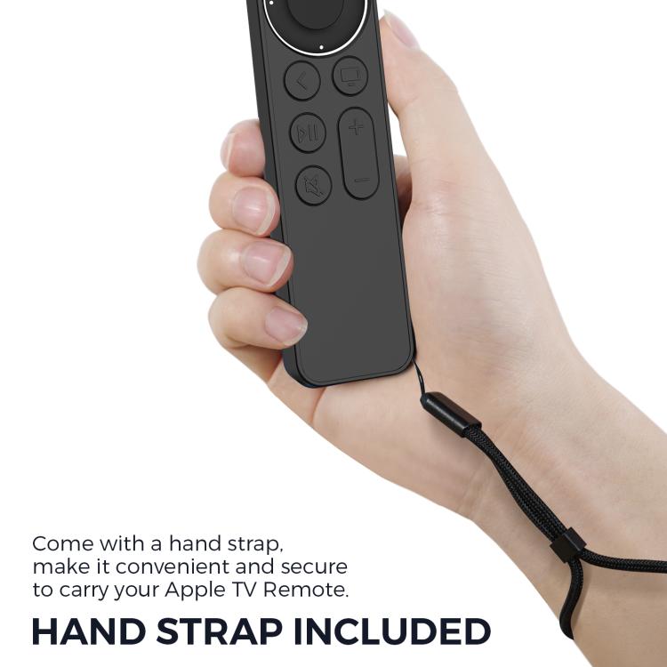 For Apple TV Siri Remote 2 / 3 AhaStyle PT167 Remote Control Silicone Protective Case(Blue)