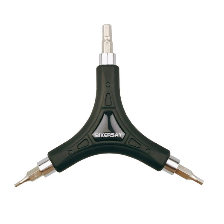 Clé hexagonale triangulaire multifonction BIKERSAY pour vélo (BT060)