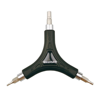Clé hexagonale triangulaire multifonction BIKERSAY pour vélo (BT060)