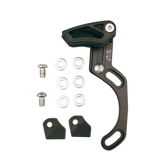 Dérailleur avant de vélo, guide-chaîne à dents positives et négatives à plateau unique, couleur : Modèle ISG05 Noir