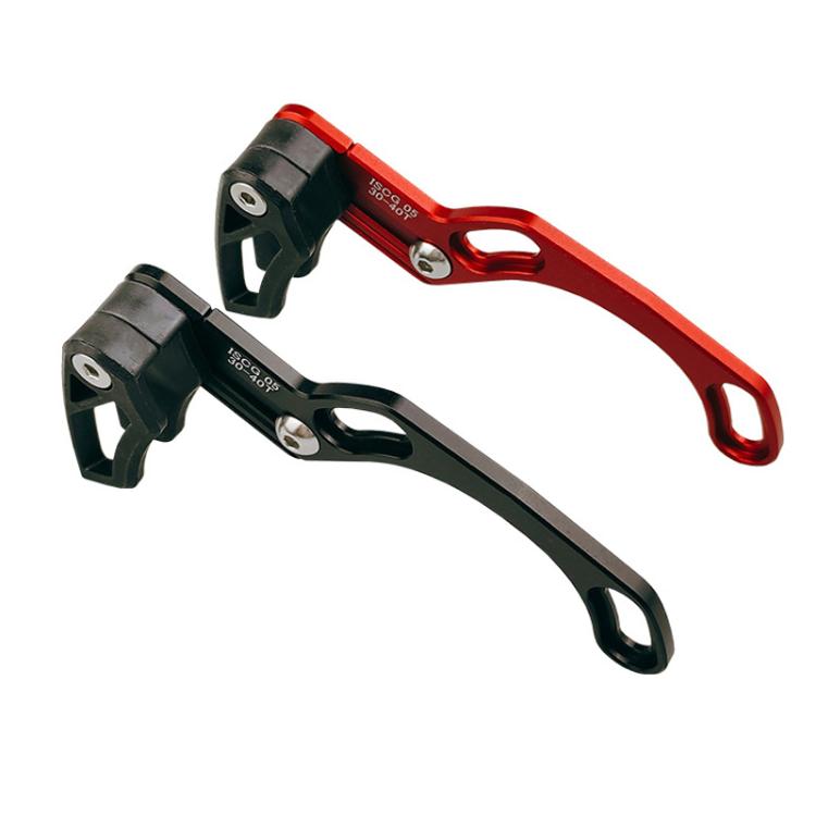 Bicycle Front Derailleur Single-Plate Positive Negative Tooth Chain Guide, Color: ISG03 Model Black