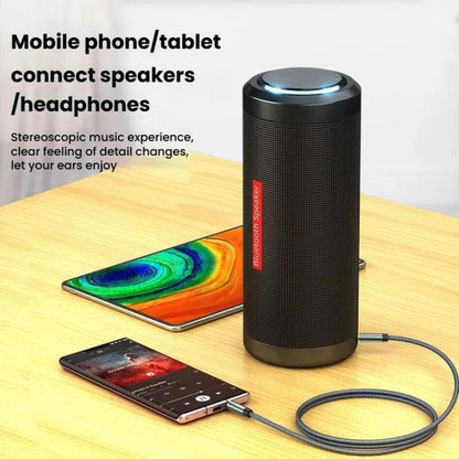 VegGieg Aux Car Audio Cable 3.5mm Male To Male Connection Cable For Phone Computer Stereo Amplifier Earphone, Length: 5m(Braided)