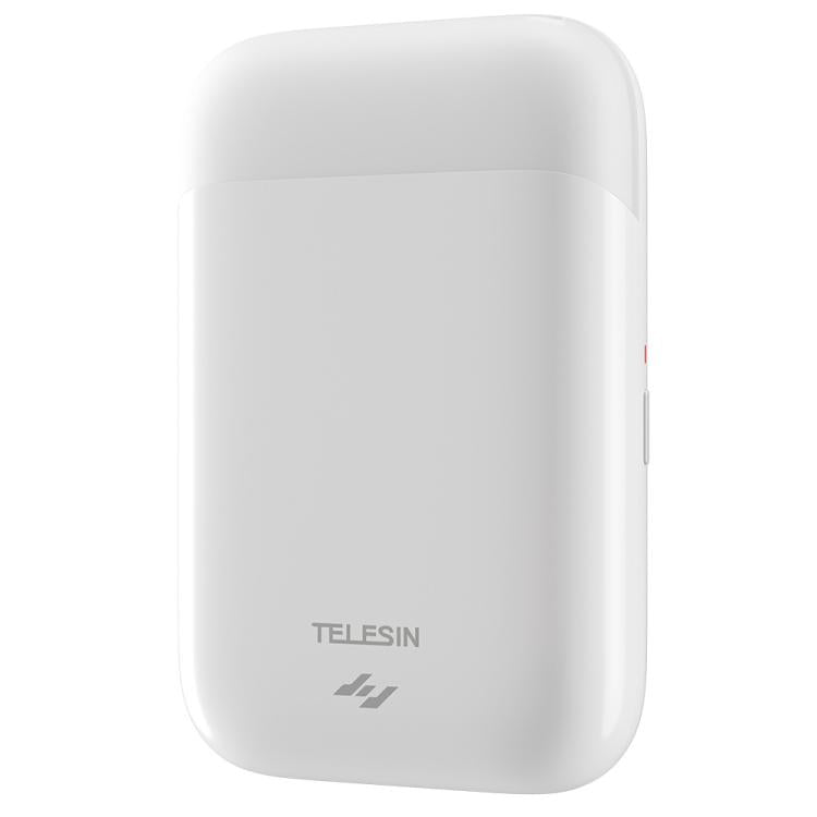 TELESIN Portable Instant Photo Printer With Magnetic Bag & Self-Adhesive Photo Paper For Travel & Memories(White)