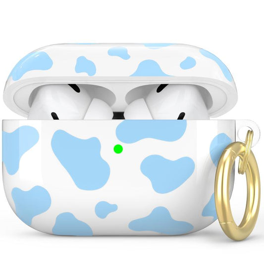 Pour AirPods Pro 2 / Pro Étui de protection en TPU AhaStyle (bleu clair)