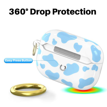 Pour AirPods Pro 2 / Pro Étui de protection antichute en TPU AhaStyle (Rose)