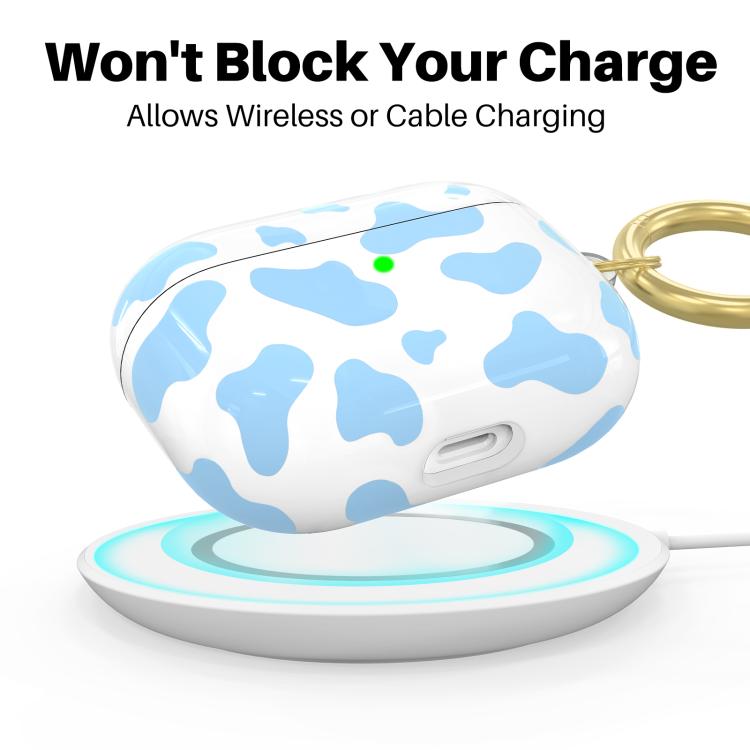 Pour AirPods Pro 2 / Pro Étui de protection antichute en TPU AhaStyle (Rose)