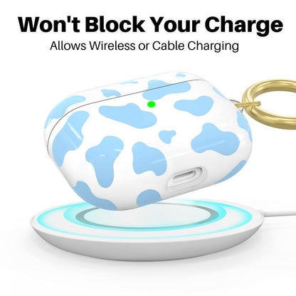 Pour AirPods Pro 2 / Pro Étui de protection antichute en TPU AhaStyle (Rose)