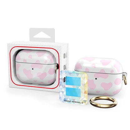 Pour AirPods Pro 2 / Pro Étui de protection antichute en TPU AhaStyle (Rose)