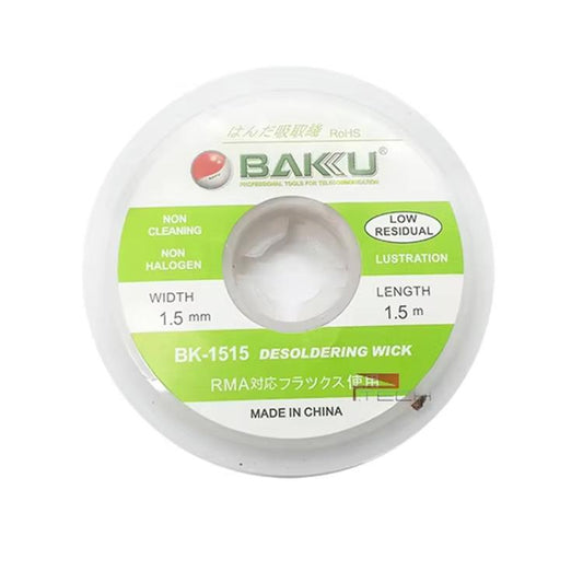 BAKU BK-1515 Tresse à dessouder pour réparation électronique