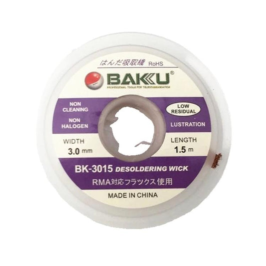 BAKU BK-3015 Tresse à dessouder pour réparation électronique
