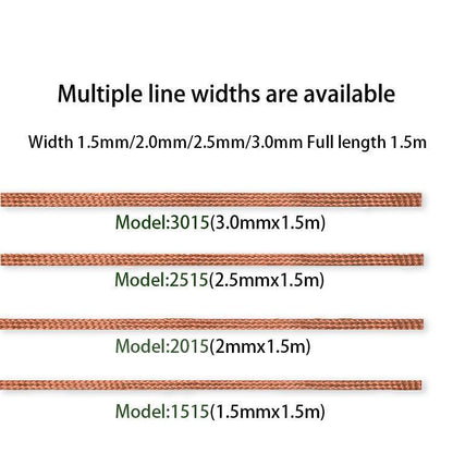 BAKU BK-3015 Solder Wick Remover Desoldering Braid for Electronics Repair