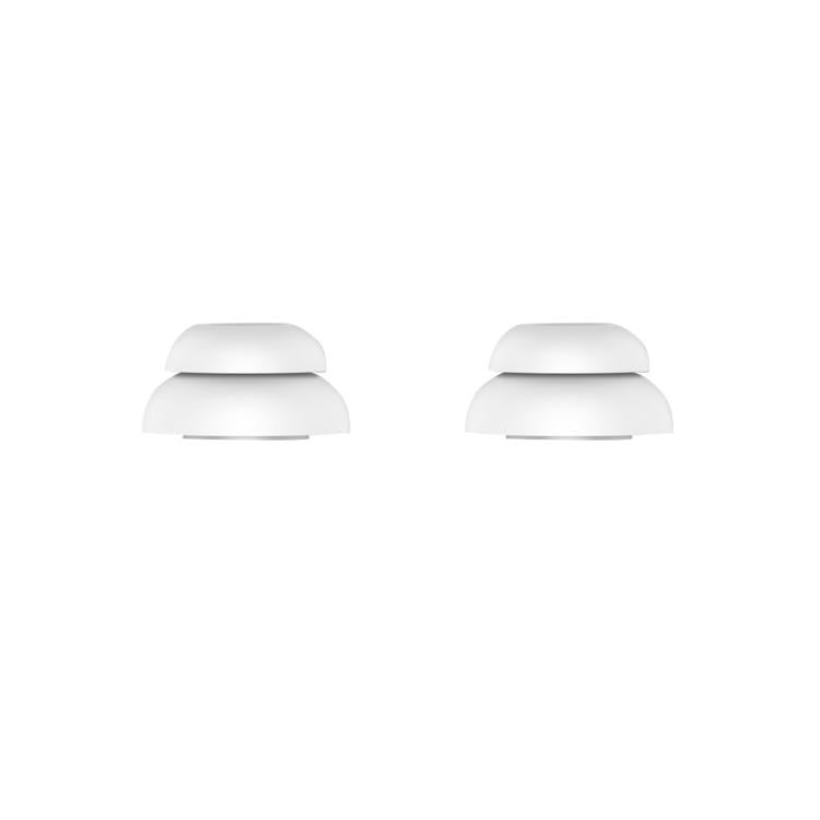 For AirPods Pro / Pro 2 AhaStyle PT99-2 Earphone Silicone Earbuds, Size: M(White)