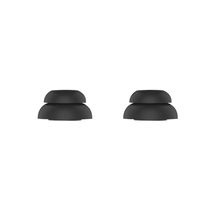 For AirPods Pro / Pro 2 AhaStyle PT99-2 Earphone Silicone Earbuds, Size: S(Black)