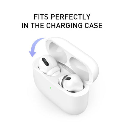 For AirPods Pro / Pro 2 AhaStyle PT99-2 Earphone Silicone Earbuds, Size: S(White)