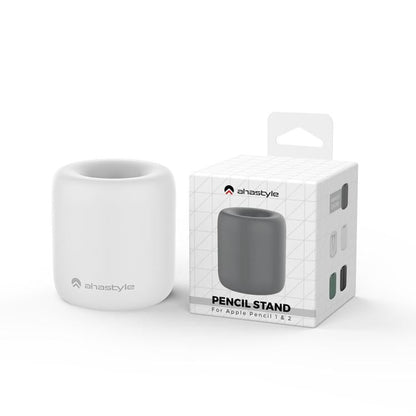 Pour Apple Pencil USB-C / 2 / 1 AhaStyle BD01 Support de Stylet en Silicone (Noir)