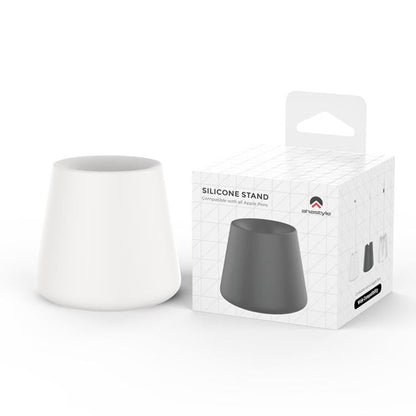 For Apple Pencil USB-C / 2 / 1 AhaStyle BD02 Silicone Base Pen Holder(White)